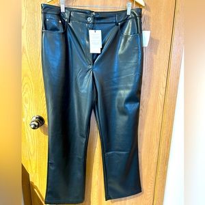 Faux Leather Pants NWT